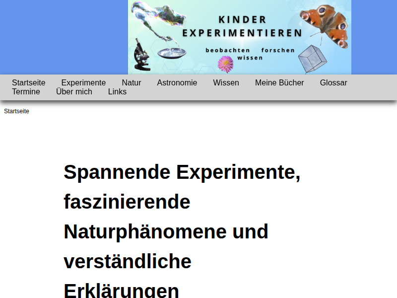 Experimente mit Spiegeln, Winkelspiegeln, Kaleidoskop und Tripelspiegeln - Kinder experimentieren