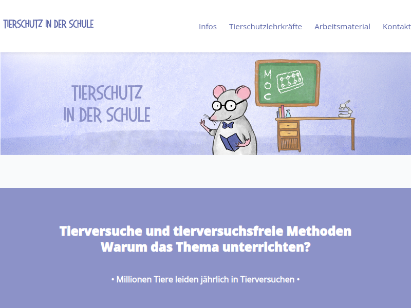 Tierschutz in der Schule