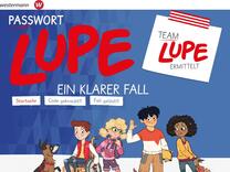 Datenschutzerklärung der Online Anwendungen - Passwort Lupe