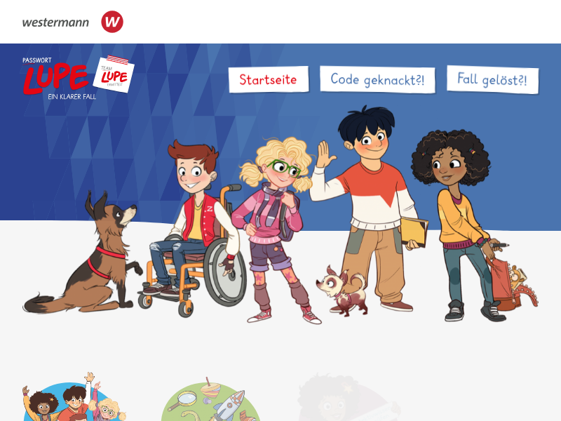 Das geheimnisvolle Pony - Passwort Lupe