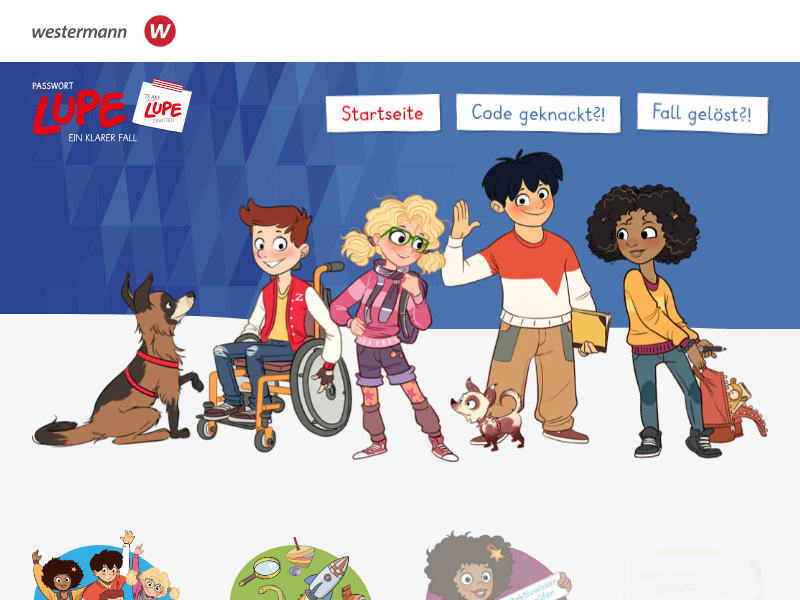 Datenschutzerklärung der Online Anwendungen - Passwort Lupe
