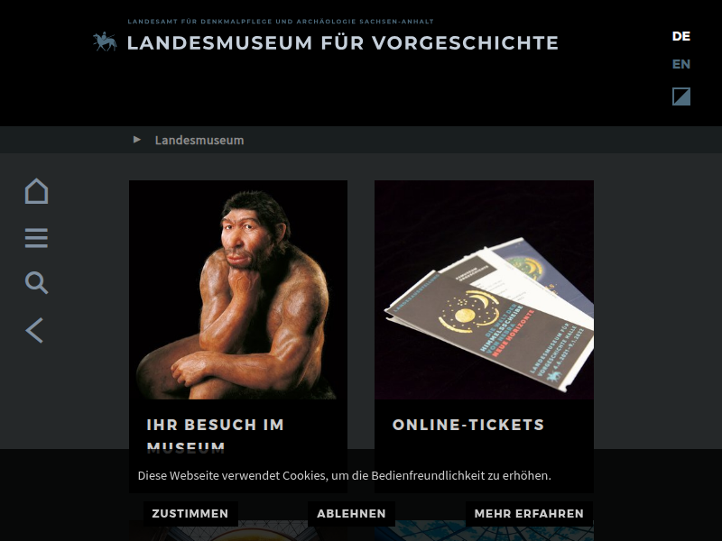 Landesmuseum für Vorgeschichte - Sonderausstellungen - Ausstellungsarchiv - Die Welt der Himmelsscheibe von Nebra – Neue Horizonte - Programm