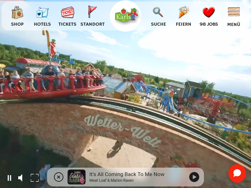 Achterbahn Freizeitpark Berlin