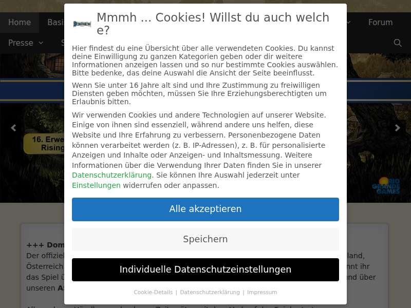 Rising Sun – Dominion Welt