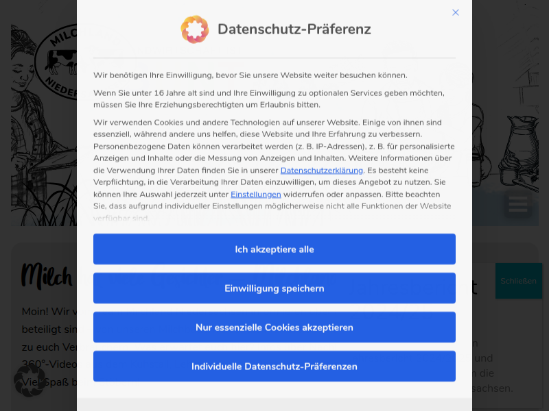 Spielvorlage StadtLandKuh - Milchland