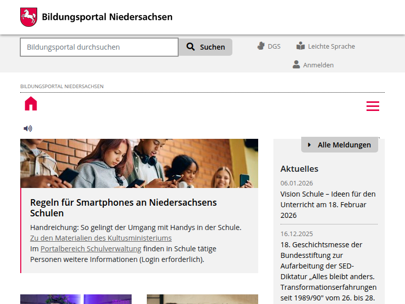 Mathematik in der Grundschule: Bildungsportal Niedersachsen