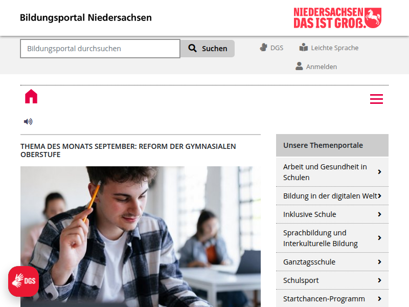 Englisch Sek. II: Bildungsportal Niedersachsen