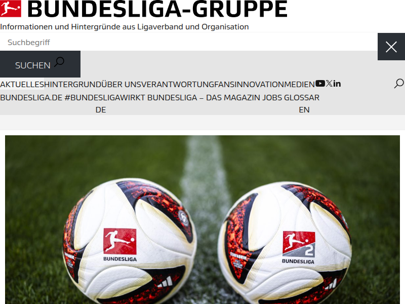 Impressum | DFL Deutsche Fußball Liga