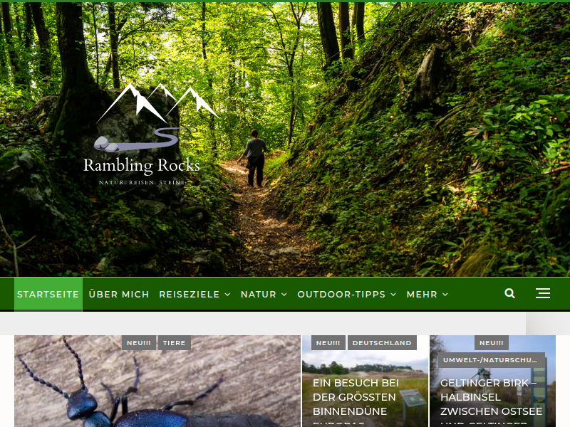 Echse ohne Beine: Die Blindschleiche - Rambling Rocks