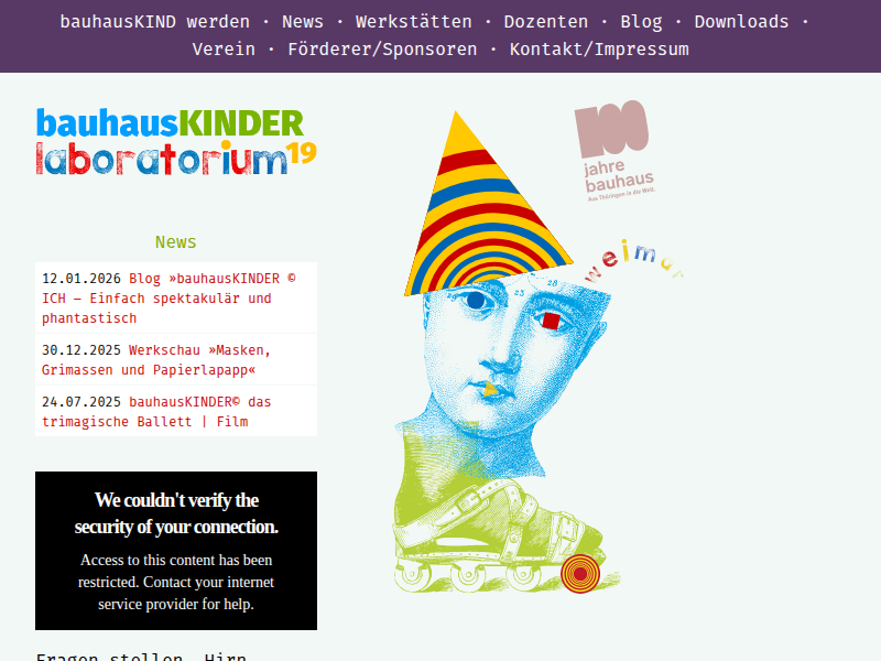 bauhausKINDER * Werkstätten