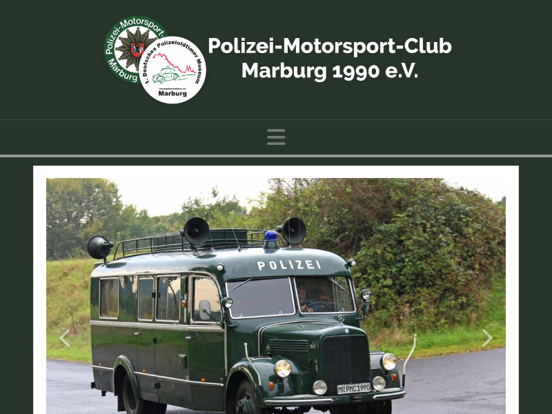 20 Jahre Polizeioldtimer Museum Marburg | Polizei-Motorsport-Club Marburg 1990 e.V.