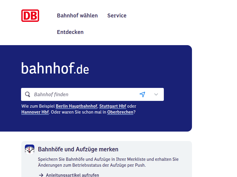 Fahrradverleih am Bahnhof – bahnhof.de