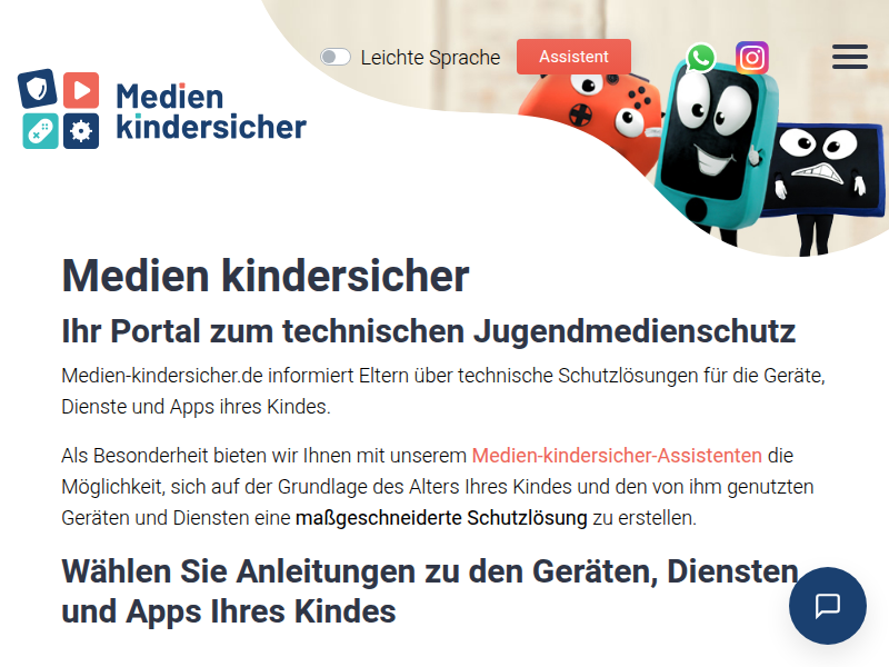 Medien Kindersicher