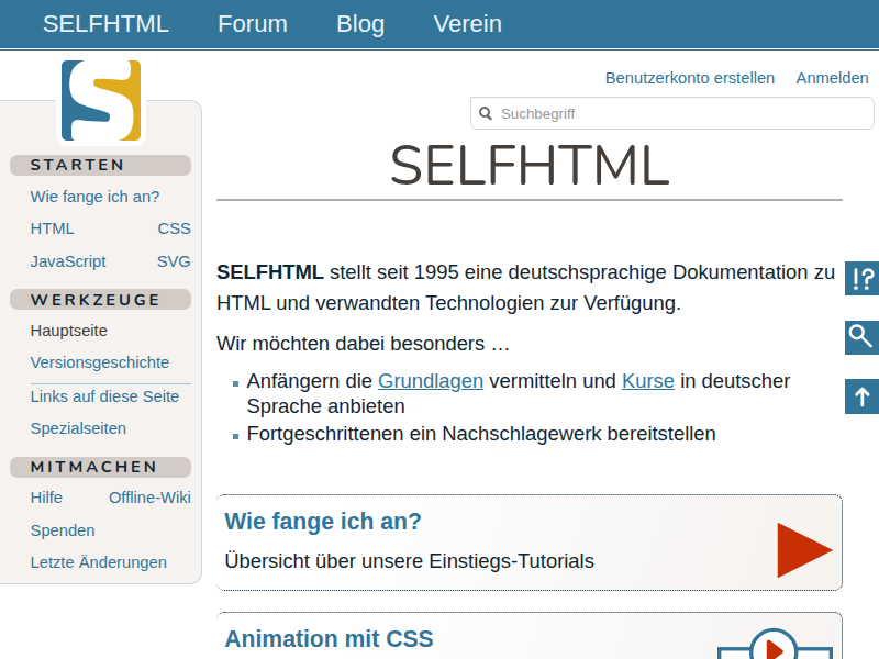 Web Components/custom elements – SELFHTML-Wiki