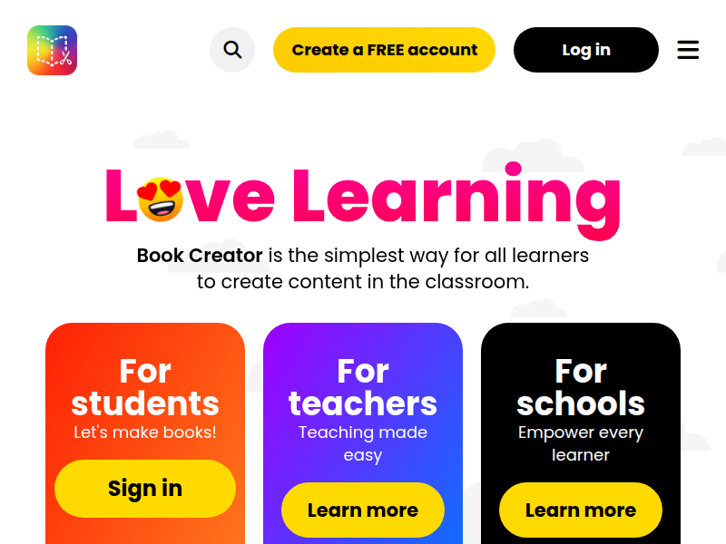 Documenting my first year at secondary school - Book Creator app