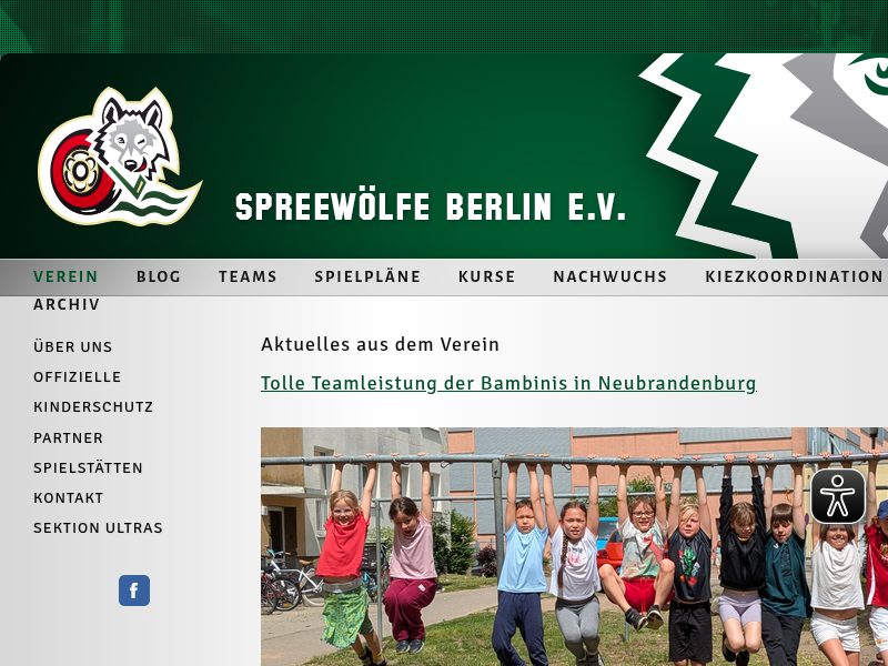 Hockeyaction am Sportfest der Thomas-Mann-Grundschule - Spreewölfe Berlin