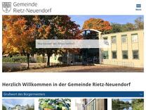 Wasser- und Abwasserzweckverband Beeskow und Umland / Gemeinde Rietz-Neuendorf