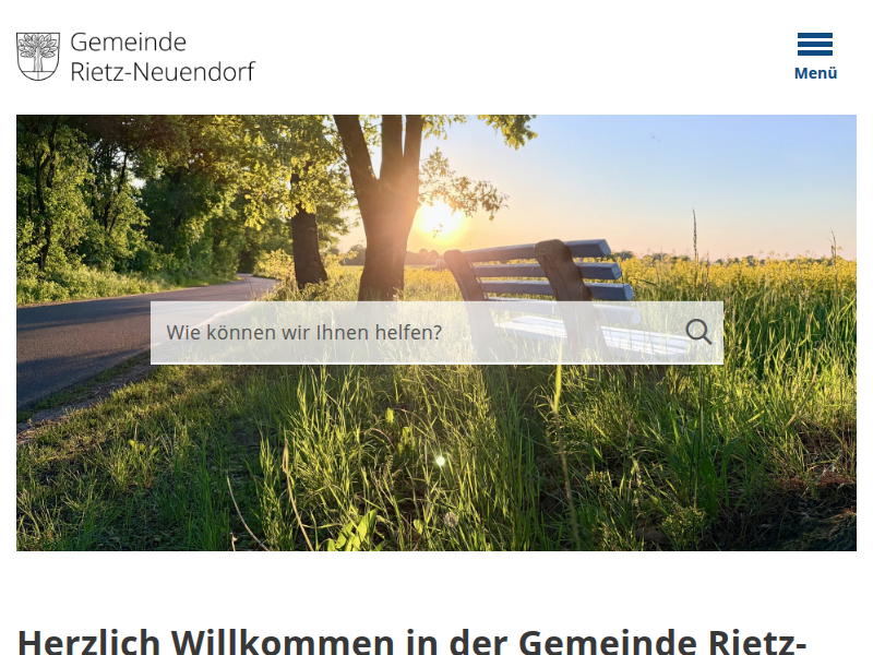 Kita-Essengeldsatzung / Gemeinde Rietz-Neuendorf