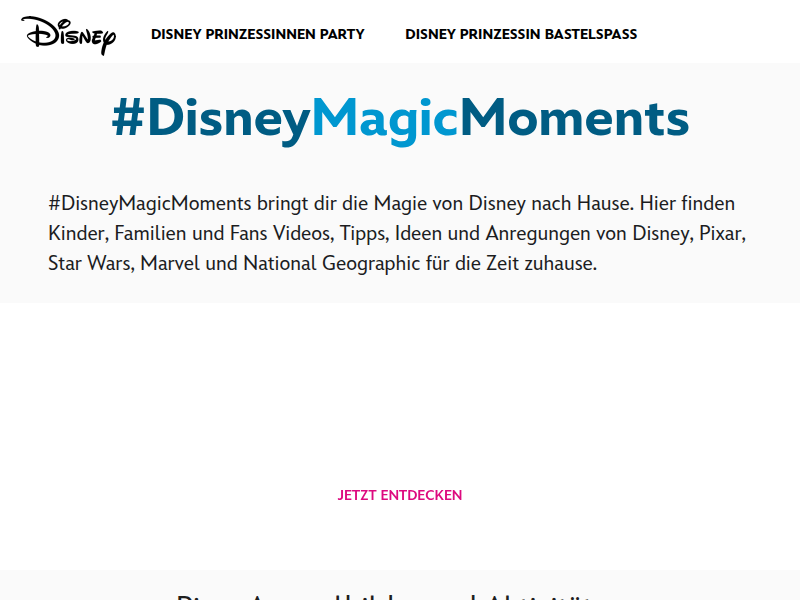 Disney Magic Moments - Micky Zeltlager | Disney Magic Moments DE