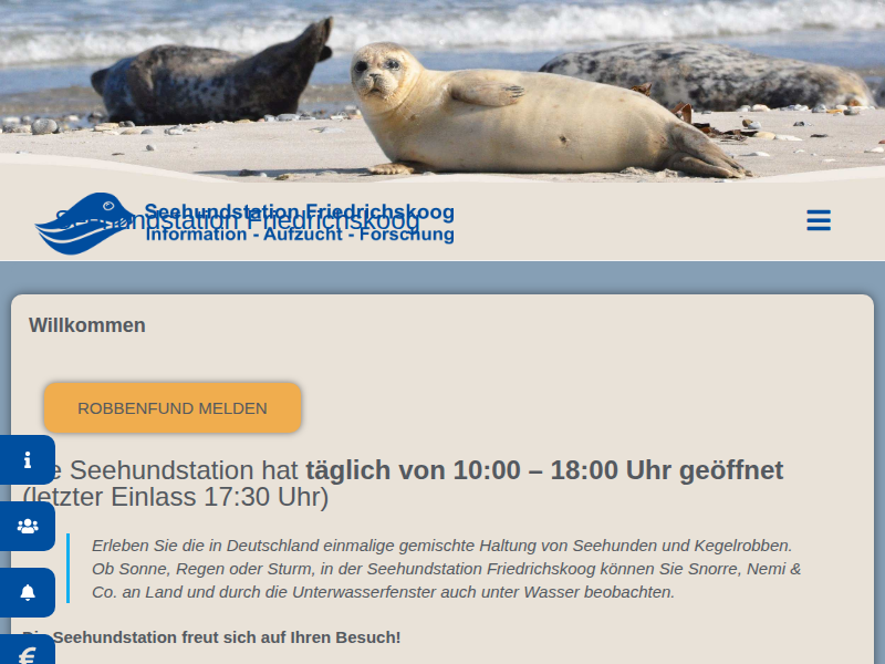 Pax — Seehundstation Friedrichskoog