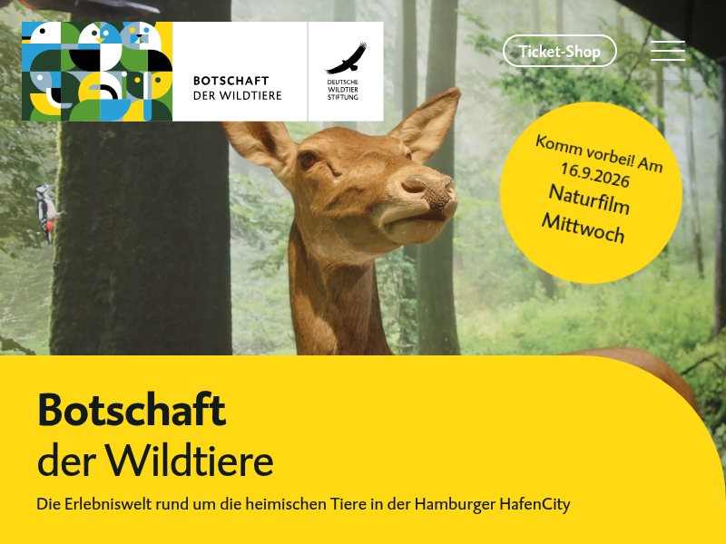 Botschaft der Wildtiere | Picknick mit Wolf