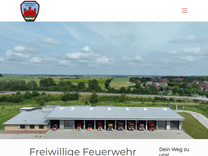 80/2020 – FEU G – Dachstuhlbrand (Alarmübung) – FF Meldorf