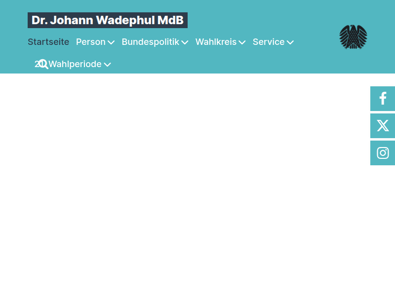 Verteidigungsetat muss schneller steigen | Dr. Johann Wadephul