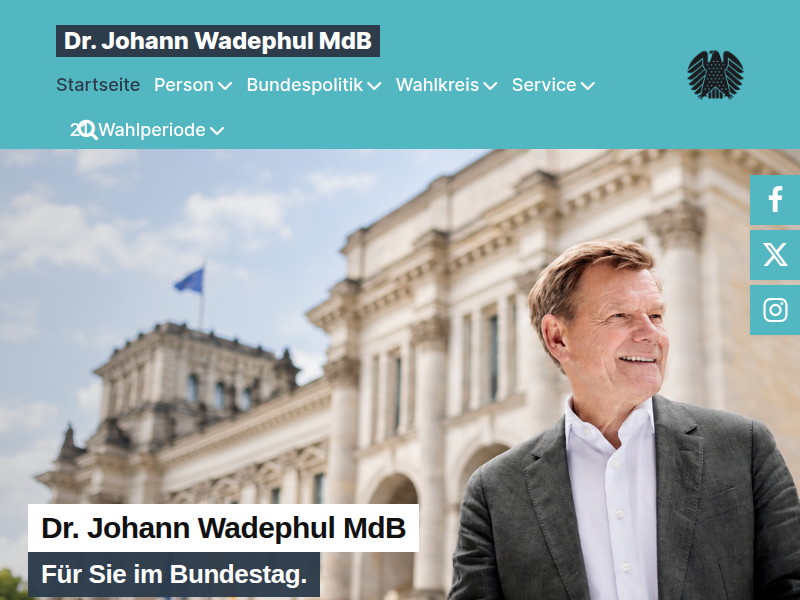 Deutschlandfunk: Zur Diskussion | Dr. Johann Wadephul