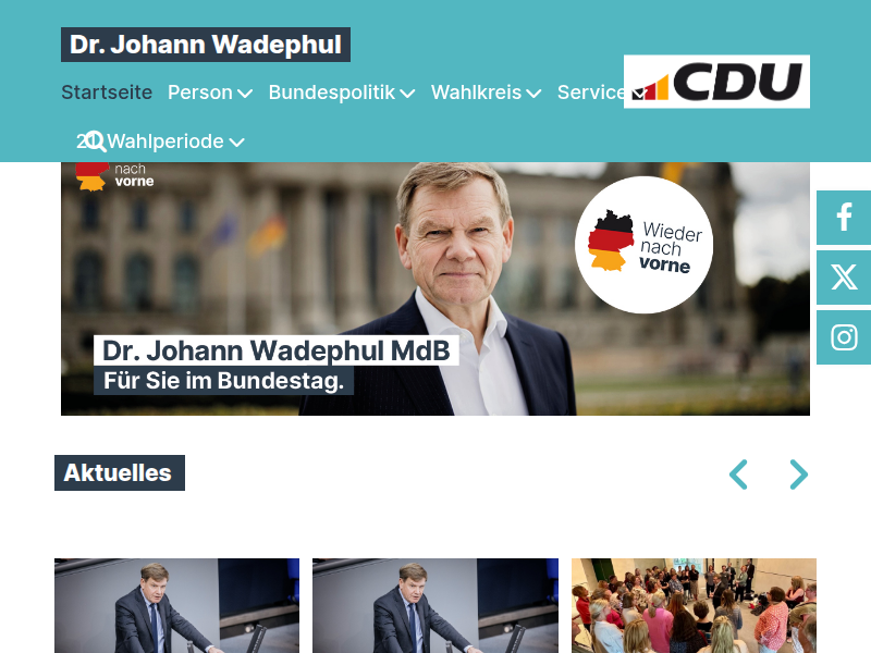 Was bedeutet die Wahl von Donald Trump für Deutschland und Europa? | Dr. Johann Wadephul