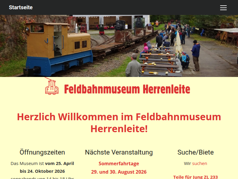 Jung EL 105 – Feldbahnmuseum Herrenleite