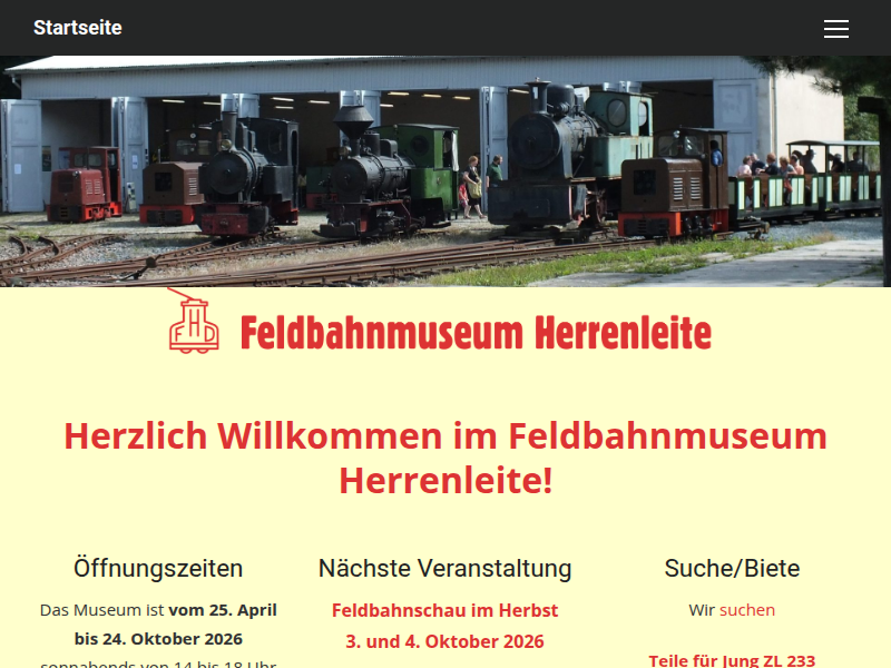Arbeiten an Krauss 7790 – Feldbahnmuseum Herrenleite