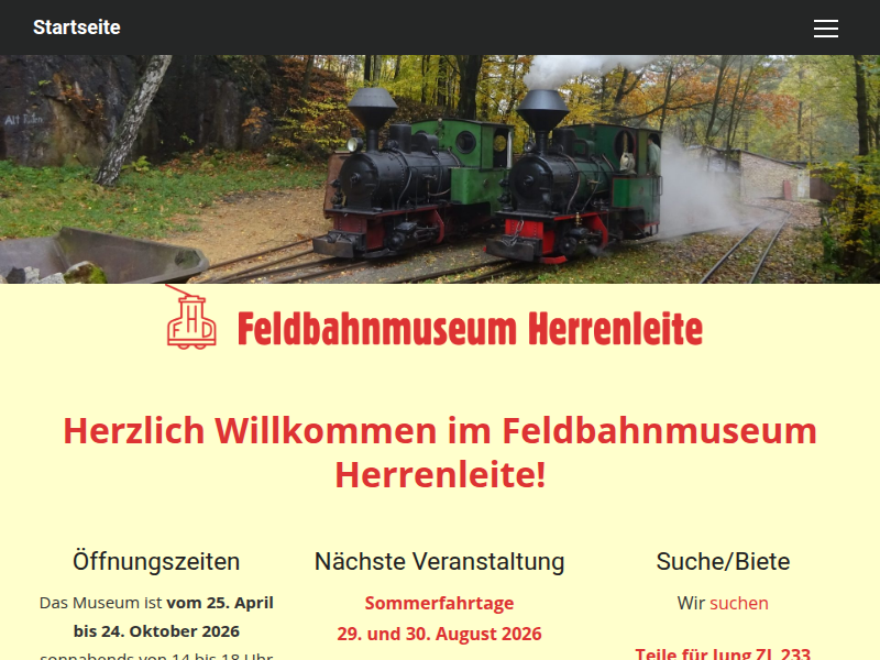 Arbeiten an Krauss 7790 – Feldbahnmuseum Herrenleite