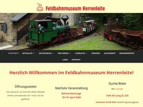 Saisonabschluß und Arbeiten im Herbst – Feldbahnmuseum Herrenleite