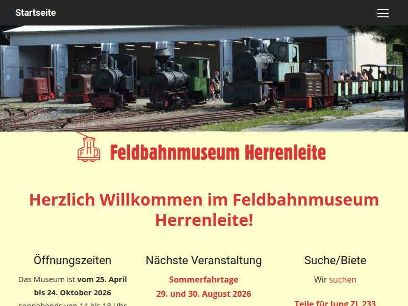 Wagen 110 – 112: Vierachsige offene Personenwagen – Feldbahnmuseum Herrenleite