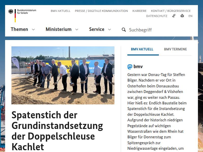 BMV - Überwachung der Atmosphäre