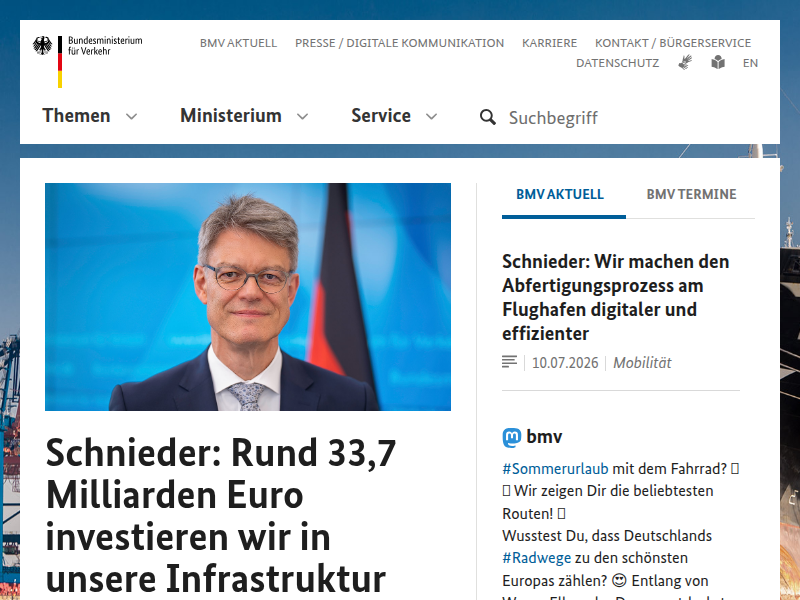 BMV - Klimaschutz im Verkehr – Öffentlicher Verkehr