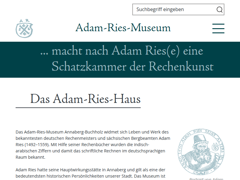 Rechenmeister | Adam-Ries-Museum