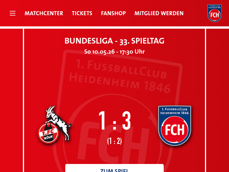 News | 1. FC Heidenheim 1846 e. V.