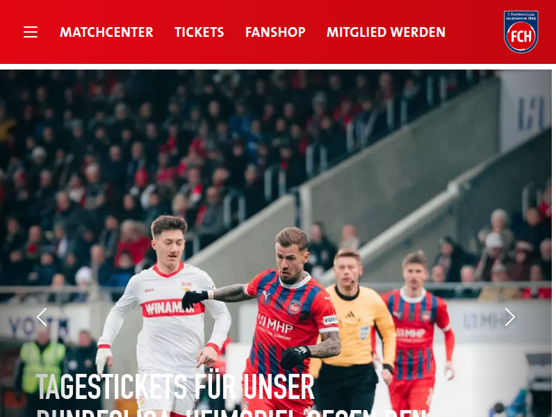 „Natürlich versuchen wir was mitzunehmen!“ | 1. FC Heidenheim 1846 e. V.