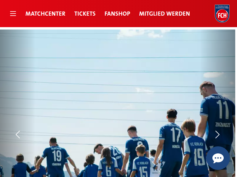 FCH in der 1. Runde des DFB-Pokals am Sonntagmittag gefordert | 1. FC Heidenheim 1846 e. V.