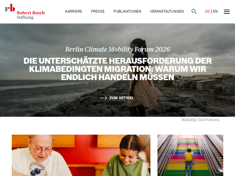 „In jedem Menschen steckt Poesie“ | Robert Bosch Stiftung