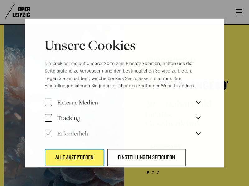 Theatermensch mit Herz - Oper Leipzig