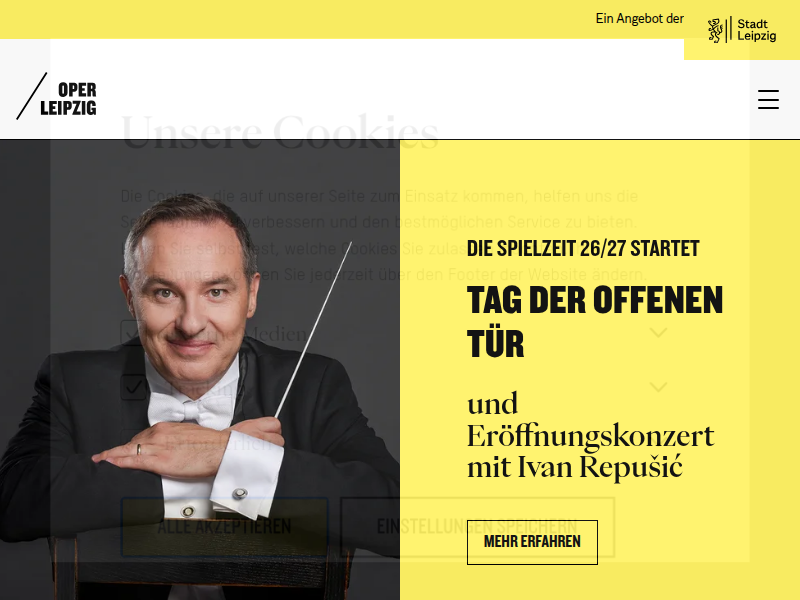 Theatermensch mit Herz - Oper Leipzig