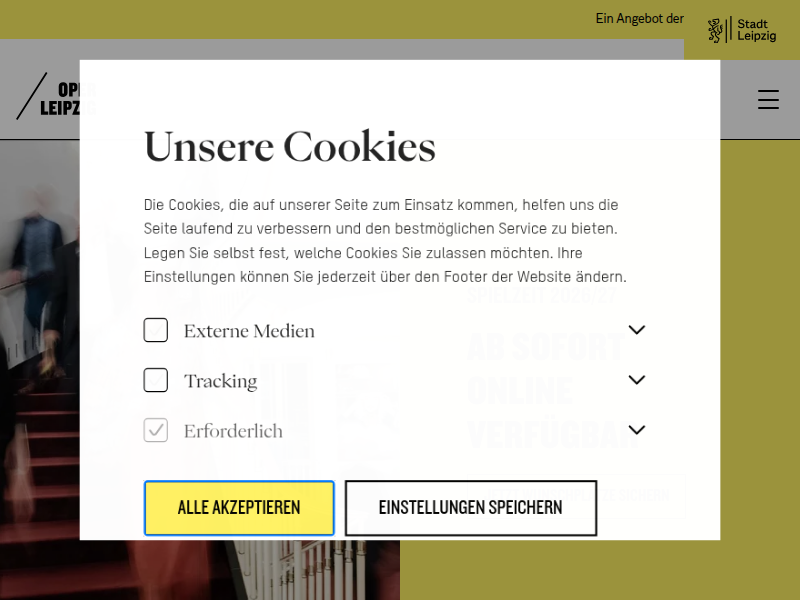 Theatermensch mit Herz - Oper Leipzig