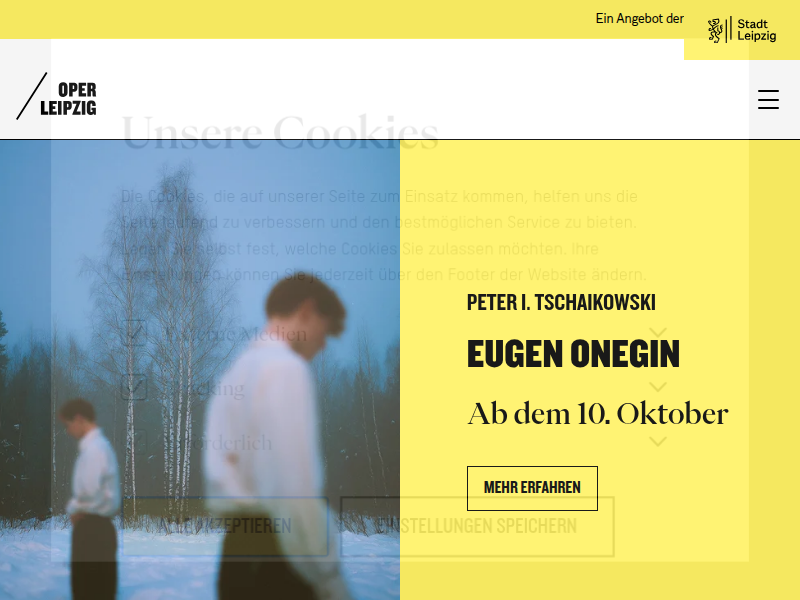 Theatermensch mit Herz - Oper Leipzig