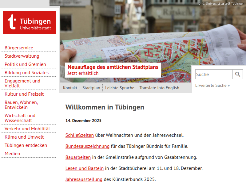 Stellungnahme von Oberbürgermeister Boris Palmer - Universitätsstadt Tübingen