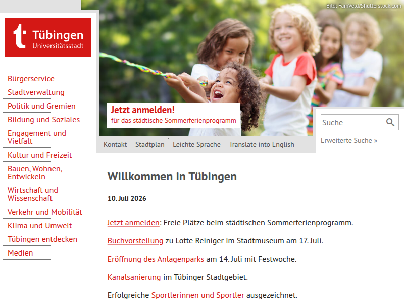 Klimaschutz - Universitätsstadt Tübingen