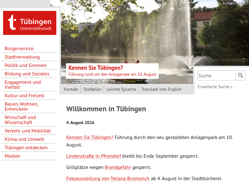 Kulturnacht am 9. Mai: Programm im Hölderlinturm und im Stadtmuseum - Universitätsstadt Tübingen