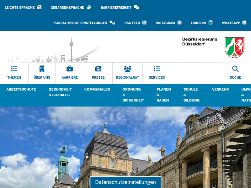 Leichte Sprache | Bezirksregierung Düsseldorf