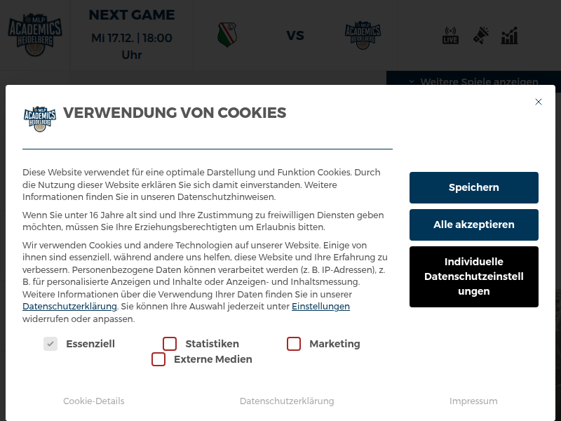 Academics fahren zum Aufsteiger nach Frankfurt - MLP Academics Heidelberg - Basketball